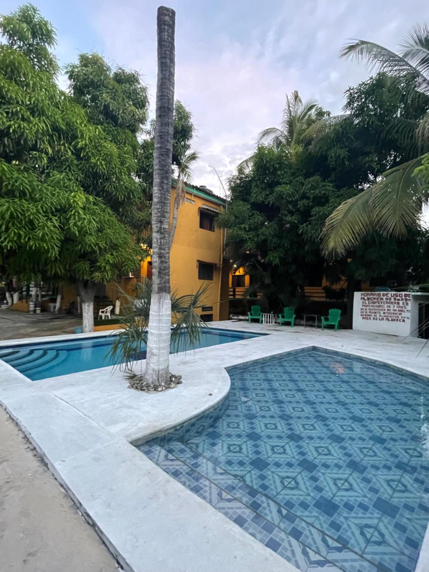 Hotel Posada Playa Manzanillo بويرتو إسكونديدو المظهر الخارجي الصورة