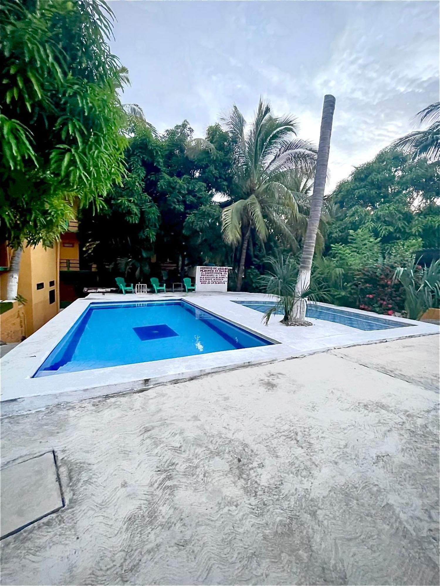 Hotel Posada Playa Manzanillo بويرتو إسكونديدو المظهر الخارجي الصورة