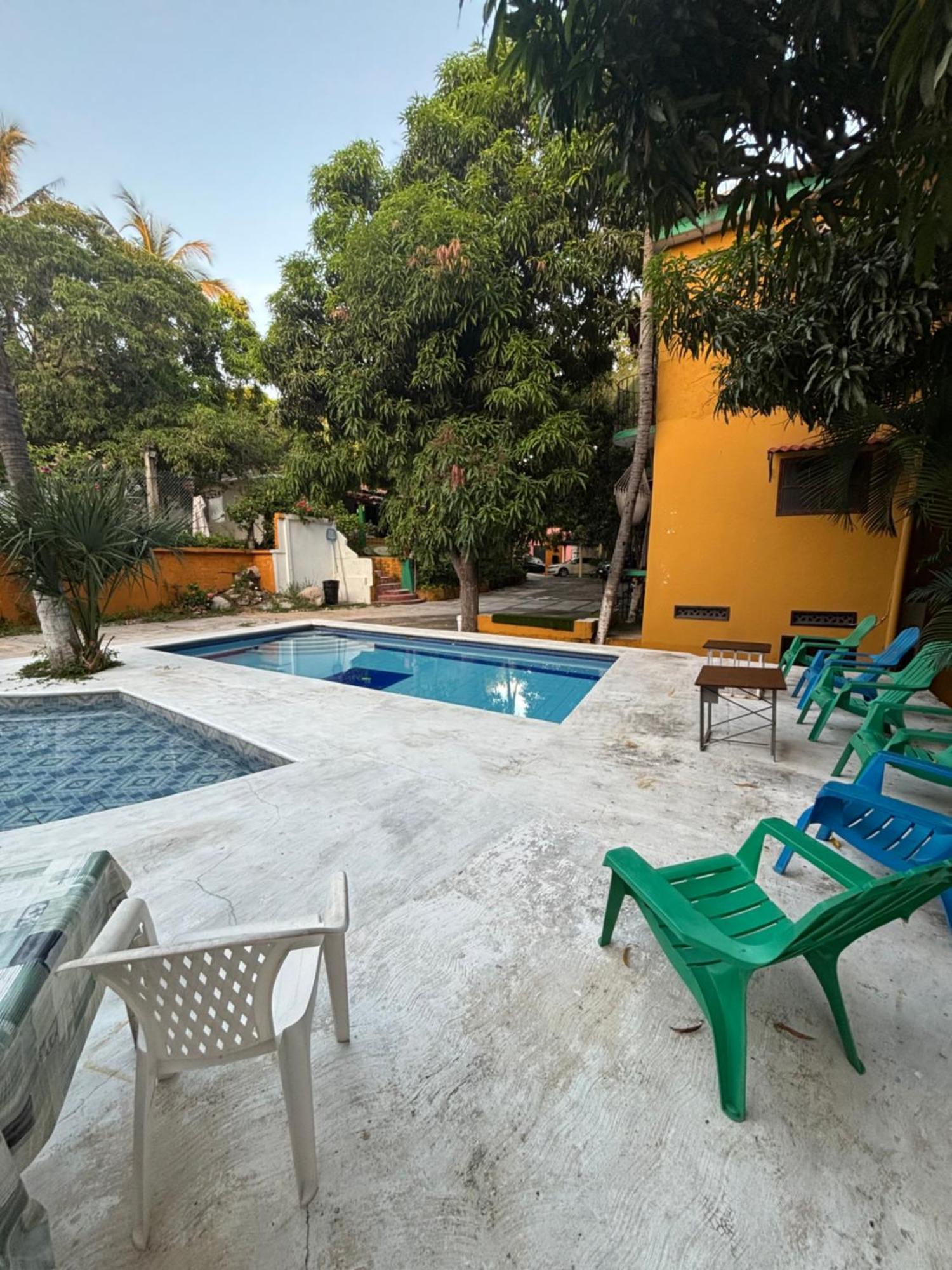 Hotel Posada Playa Manzanillo بويرتو إسكونديدو المظهر الخارجي الصورة